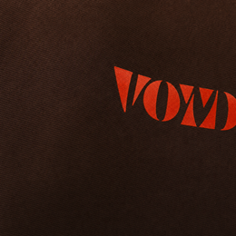 Voyd Stressed Out Brown T-shirt