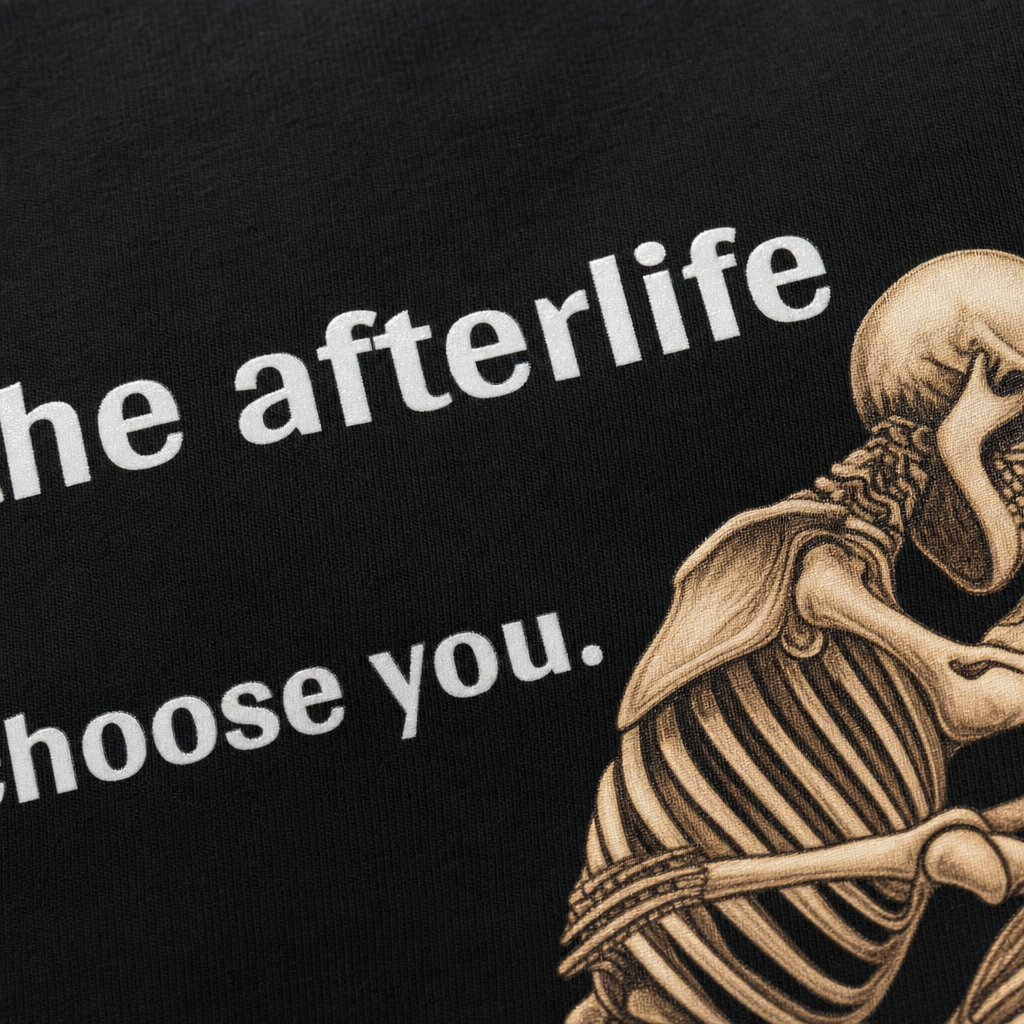 Voyd Bone to Be Yours Black T-shirt