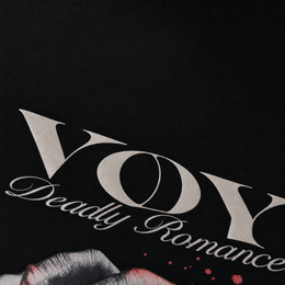 Voyd Deadly Romance Black T-shirt