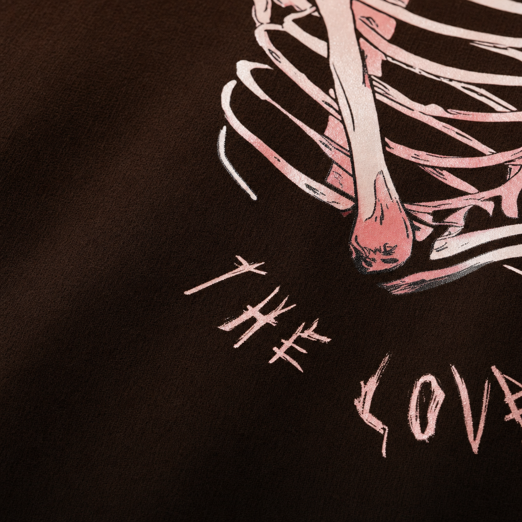 Voyd Midnight Affection Brown T-shirt