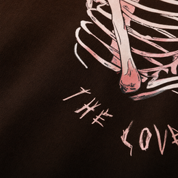 Voyd Midnight Affection Brown T-shirt