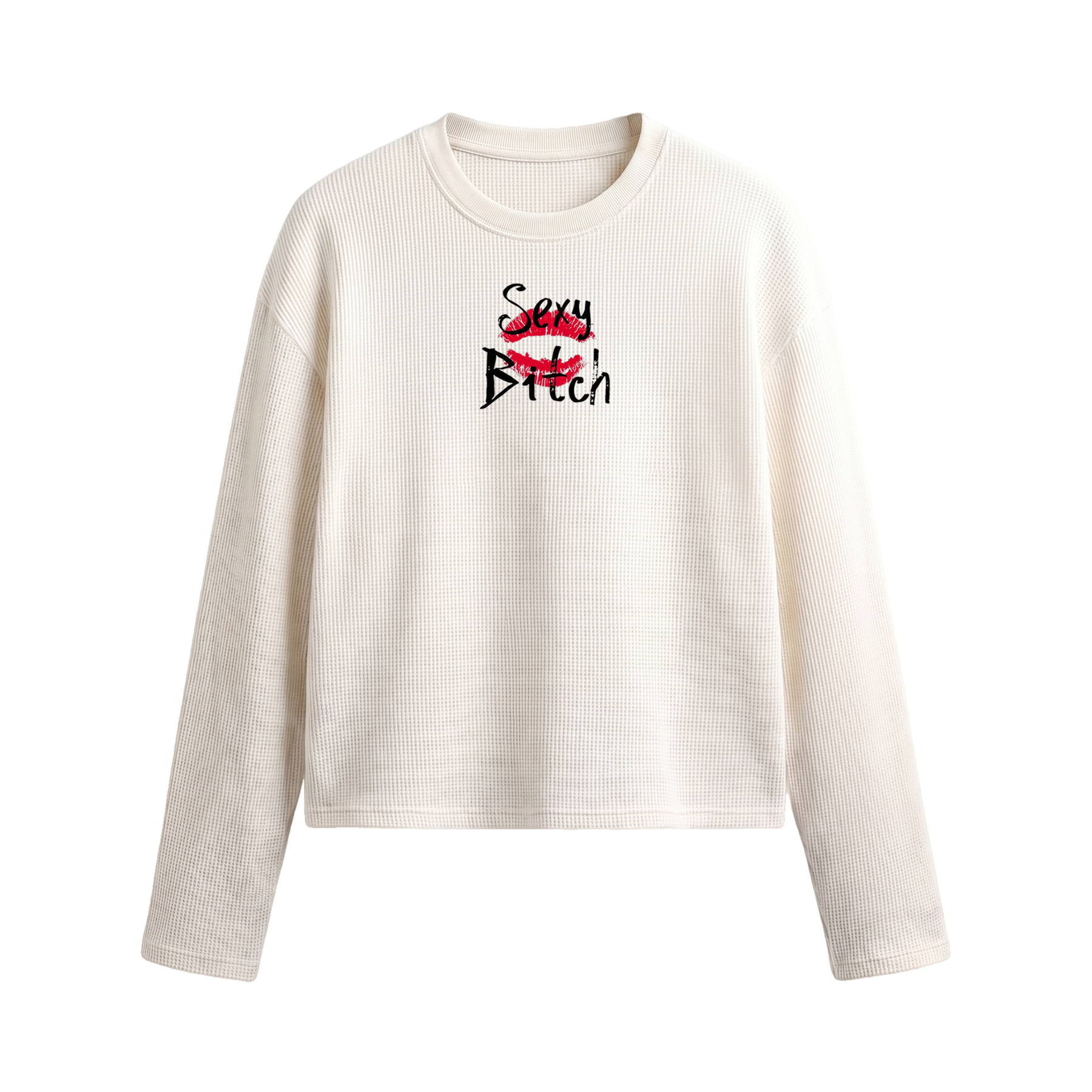 voyd Silent Flex Waffle T-shirt Off White