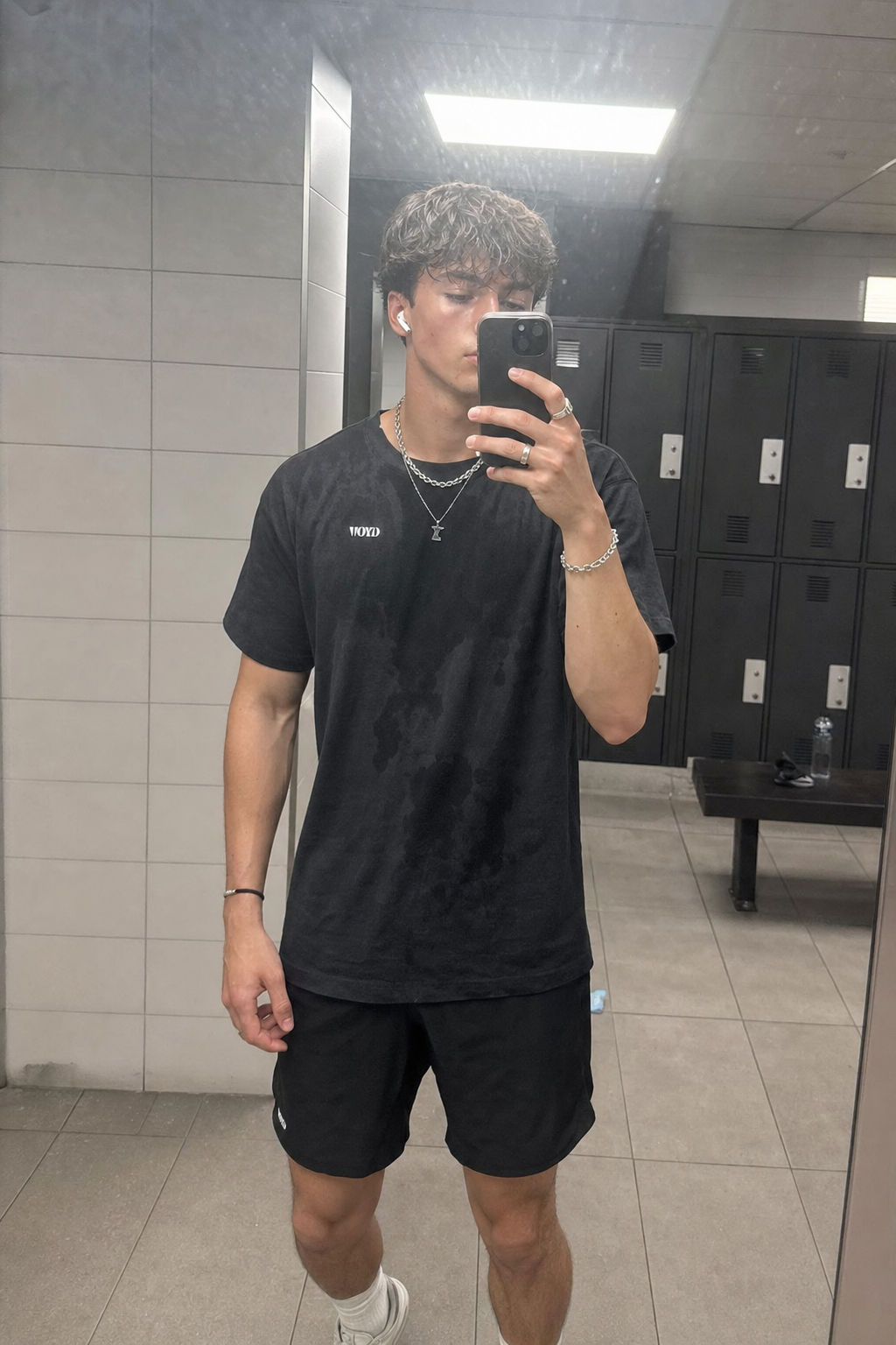 VOYD seen on you gym mirror styling